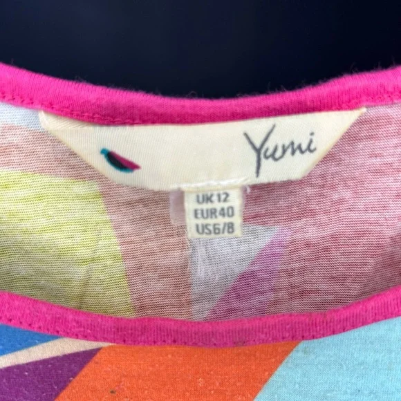 Colorful Geometric Maxi Dress - Picture 5 of 5